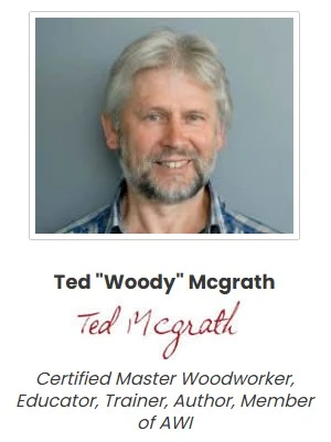 Photo of Ted McGrath, creator of TedsWoodworking